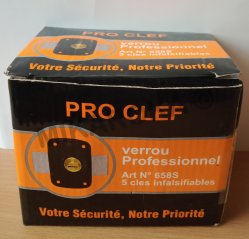 Verrou de sureté Pro Clef