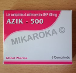 Azithromycine AZIK 500mg