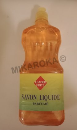 Savon liquide parfumé Leader price 1l