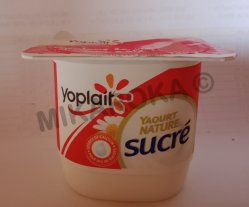 Yaourt nature sucré yoplait 125g