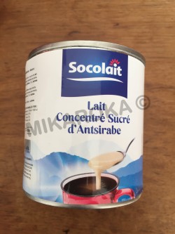 Lait concentré sucré Socolait 390g