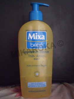 Gel corps et cheveux Mixa bébé 250ml