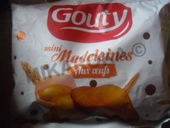 Gouty mini Madeleines aux oeufs